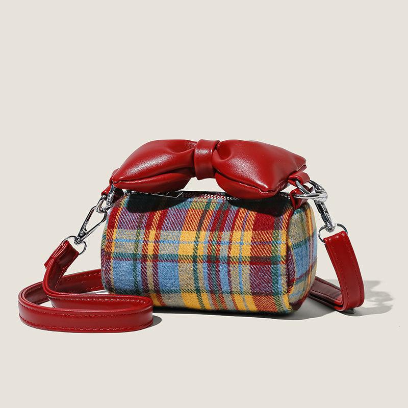 Nylon Bowknot Small Crossbody Bag For Daily Casual Wear
