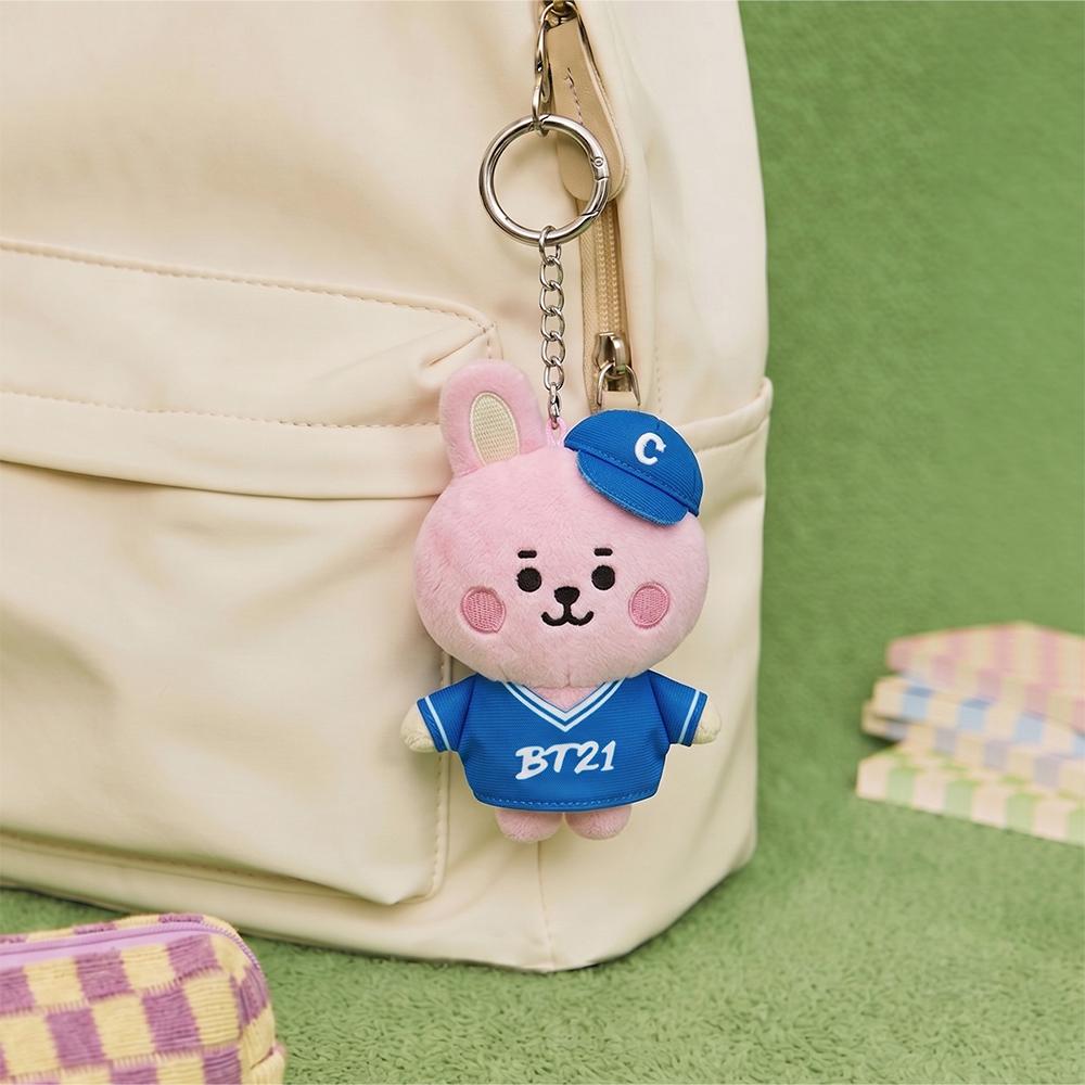 [[LINE FRIENDS] BT21 Baseball Finger Puppet Keyring