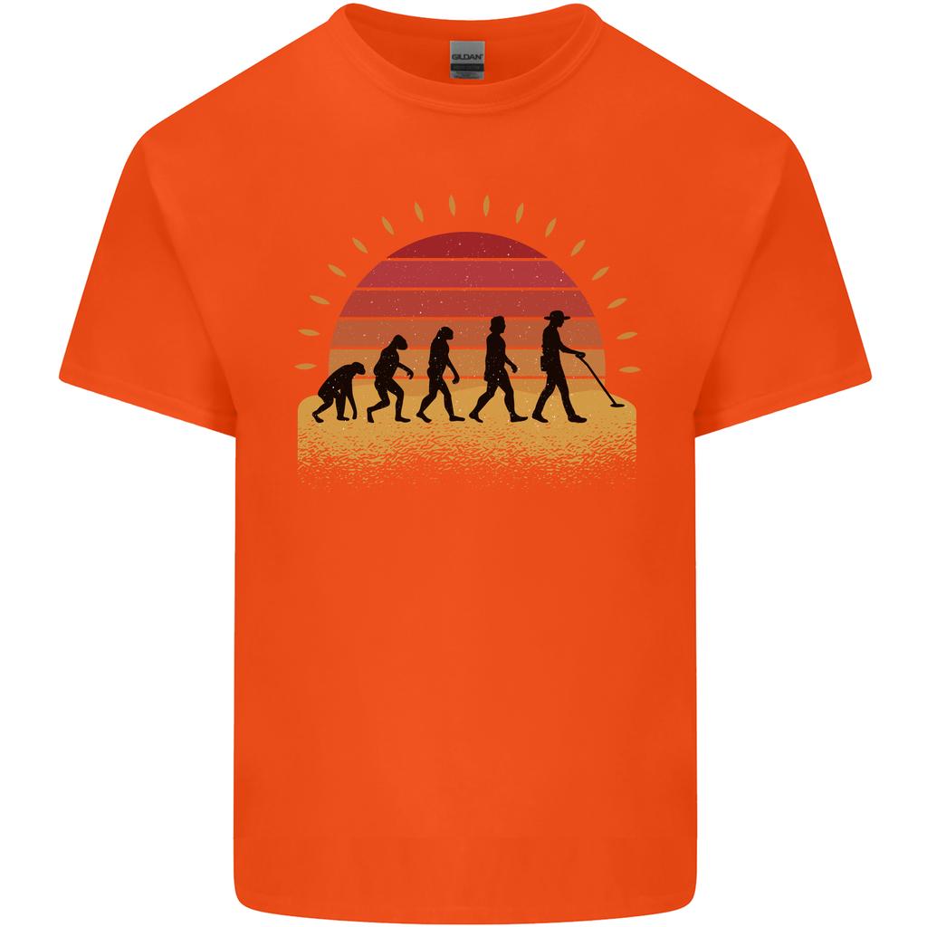 Evolution of a Metal Detector Detecting Unisexs Light Cotton TShirt