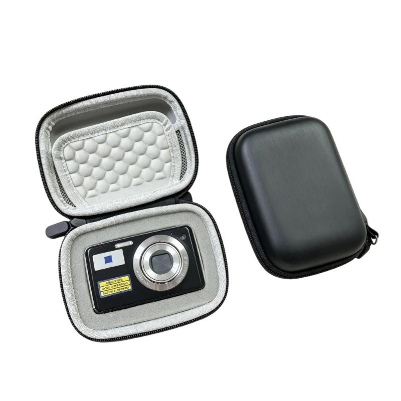 Camera Pouch With Handle Strap And Mesh Pocket Storage Bag Compactly Size Lightweight For Digital Cameras Protections