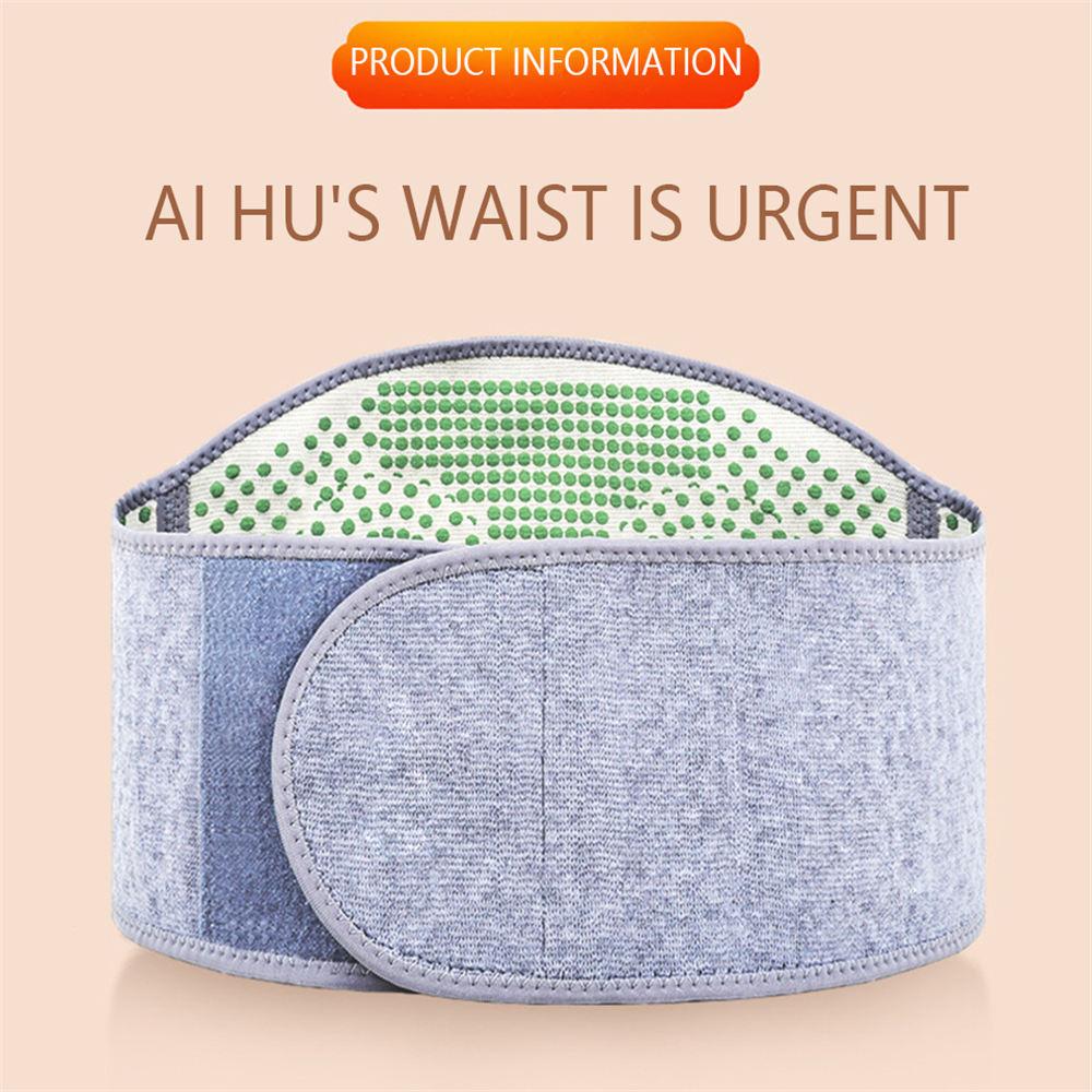 1Pcs Wormwood Heating Waist Protector Winter Elasticity Warming Waist Anti-Cold Warm Belly Lumbar Acupuncture Waist Protector Unisex