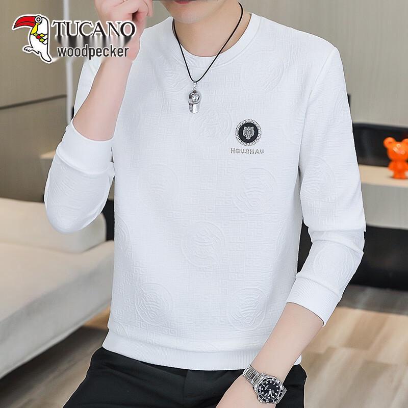TUCANO Men s Casual Round Neck Long Sleeve T-Shirt L