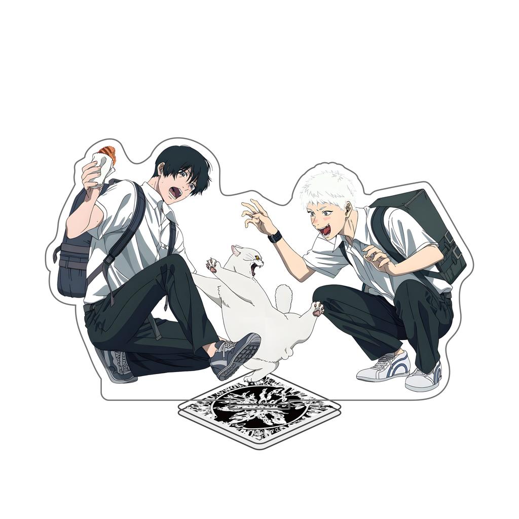Anime The Summer Hikaru Died 15CM Acrylic Stand Figure Hikaru Indou Yoshiki Tsujinaka Desktop Ornament Collectible KEY Fans Gift