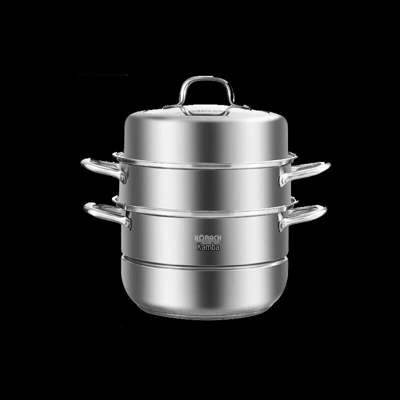 Kangbah 28cm 3-Schicht Edelstahl Dampfgarer
