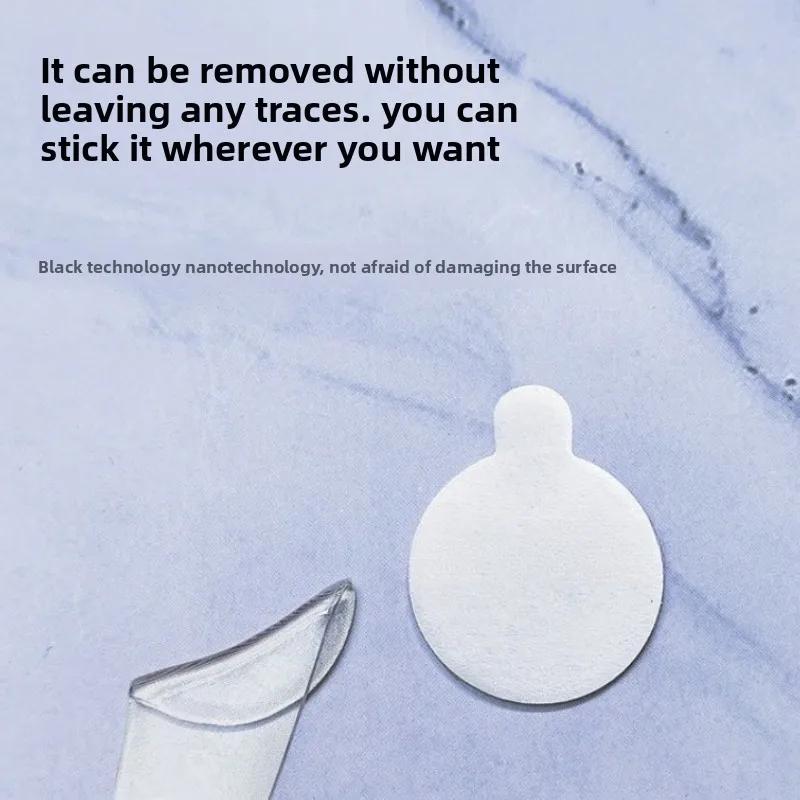 Easy To Tear Round Non-marking Nano Glue Easy To Tear Strong Sticky Double-sided Tape Round Sticker Removable Dot Glue