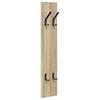 Wall Mounted Coat Rack In Sonoma Oak 20 X 1.5 X 100 Cm