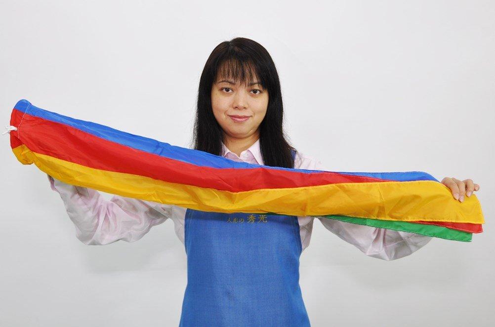 Hidemitsu Doll Workshop Miniature Koi Nobori Yuzen Full Set with Mounting ZC734285P1 (Carp Streamer), Pattern, 1m, Hardware,