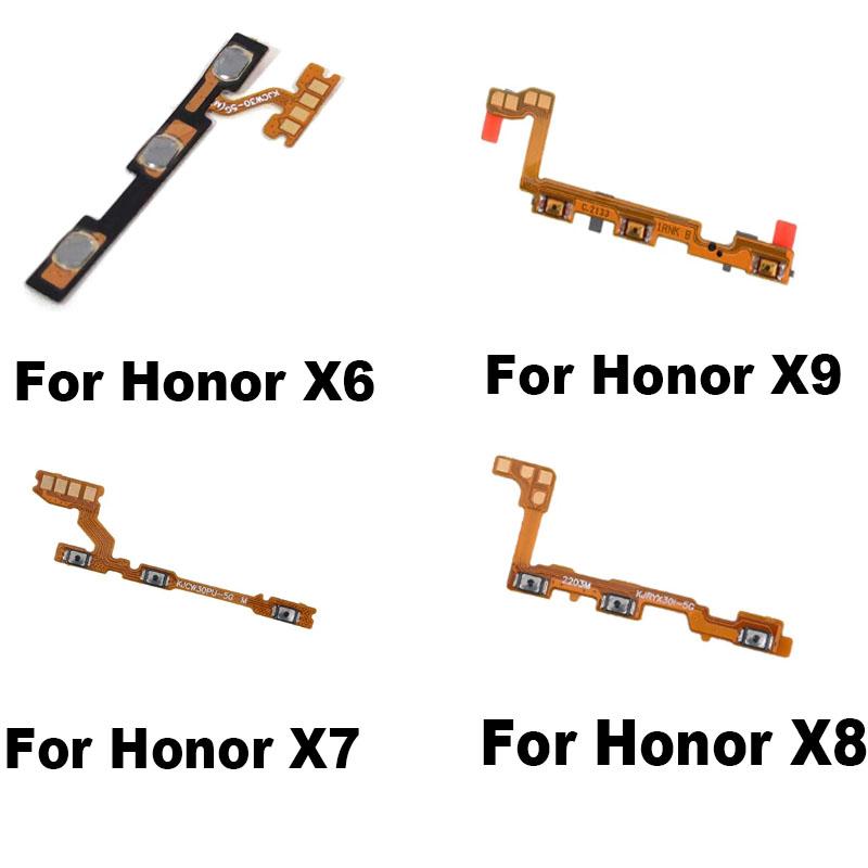 For Huawei Honor X5 X6 X6S X7 X8 X9 X7a X8a X9a x6a x7b X6B x7c x9c 4G 5G Power Volume Button Switch On Off Key Flex Cable