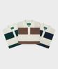 Yaichi Striped Merino Wool Waffle Rugby - Sycamore
