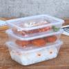 Chuāngfā 750ml Thickened Disposable PP Square Lunch Box