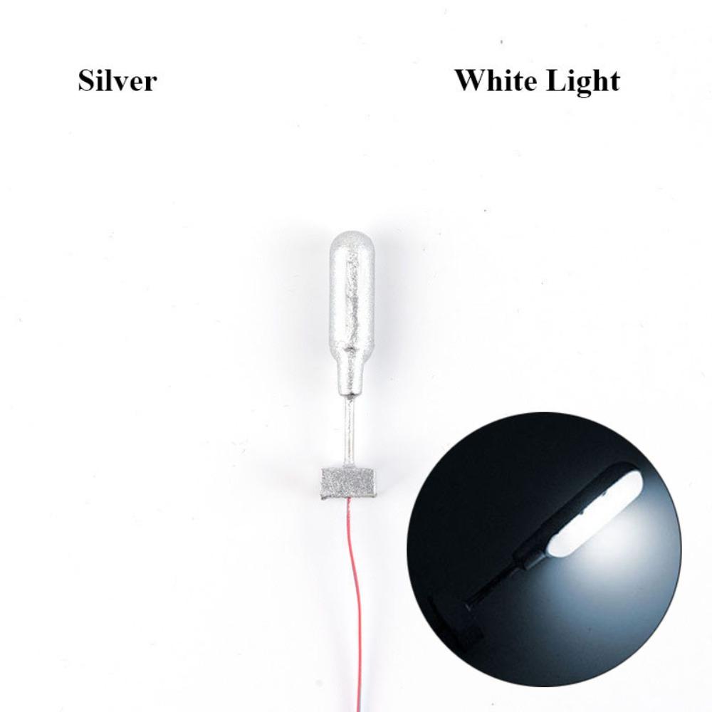 ABS Metallmaterial Puppenhaus Wandlampe 2 Stile Sandtisch Kronleuchter Weiß/Warmlicht Modell