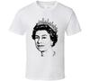 Queen Elizabeth Ii Black And White Portrait T Shirt Mens Womens Tees Top
