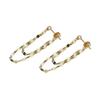 925 Sterling Silver Simple Style Earrings Personalized Chain Style Women Earrings Birthday Gift for Friends Exquisite Jewelry