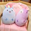 Hot Lovely Cartoon Animal Dinosaur Unicorn Mouse Monkey Plush Toys Stuffed Soft Warm Hand Pillow Blanket Children Birthday Gift