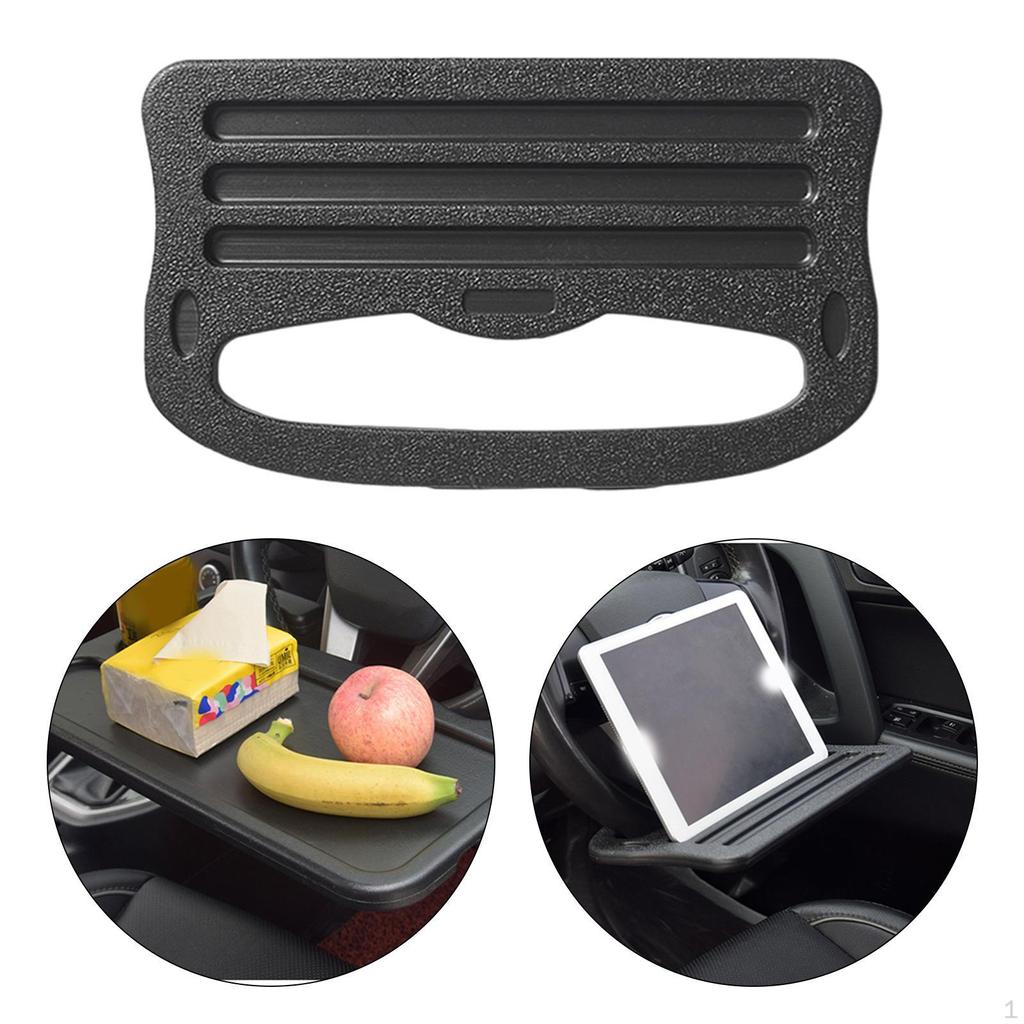 Car Steering Desk Gifts Easy Installation Travel Accessories Food Tray Table for Laptop