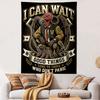 Good Things Come Tapestry Wall Hanging, Don't Panic Inspirational Poster, Motivational Wall Decor for Bedroom Living Room Dorm