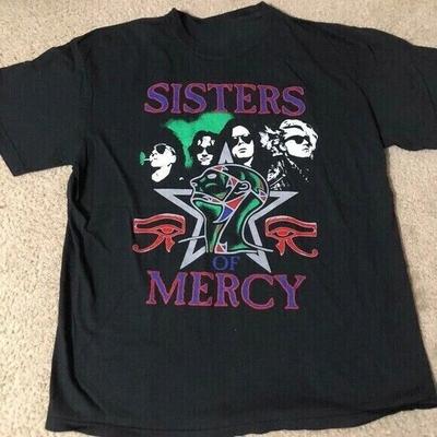 The Sisters Of Mercy Band 90s Short Sleeve T Shirt Unisex T-Shirt