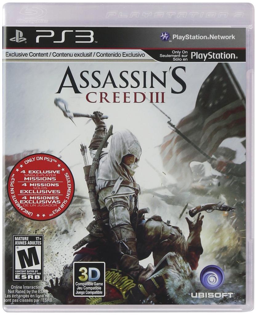 Assassin's Creed III (Import: Severní Amerika) - PS3