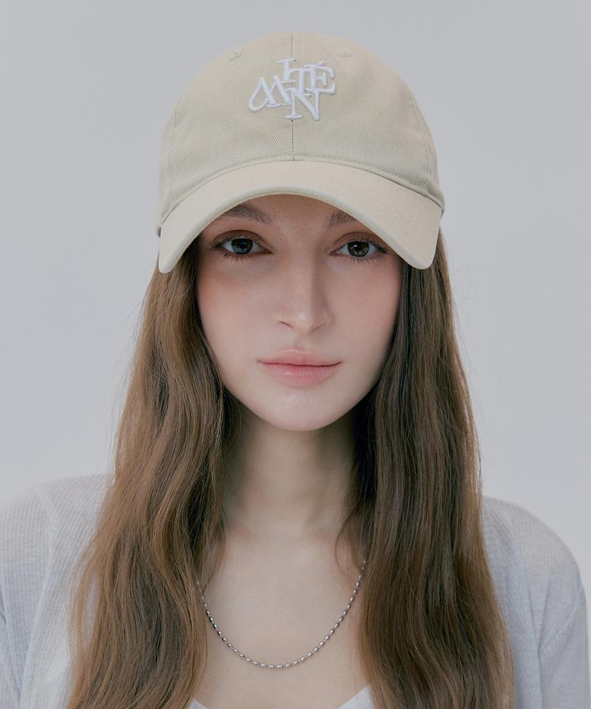 Mineti Small Head Signature Logo Color Ball Cap Y 11226 Smt