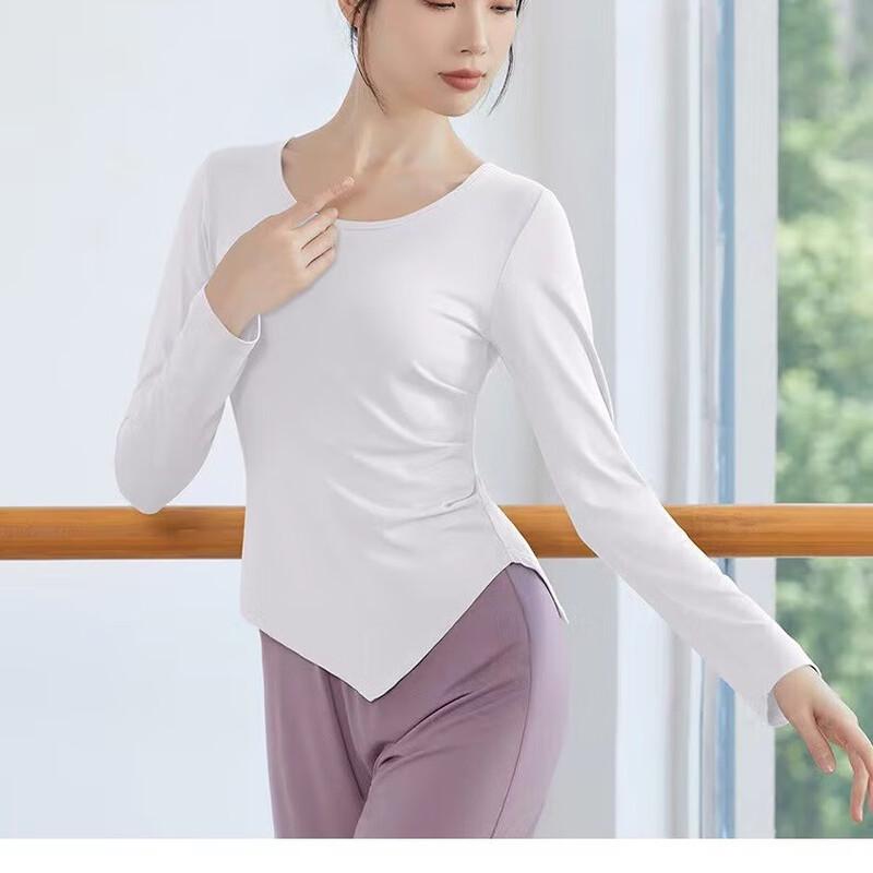 Junshi Women s Modal Long Sleeve Dance Top
