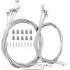 Bicycle Brake & Shifter Cable Housing Set - Universal 5mm/4mm for Mountain/Road Bikes