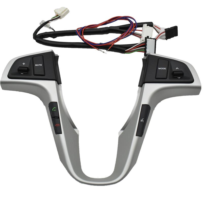 Steering Wheel Button For Hyundai VERNA SOLARIS 2010-2015 Audio Volume Music Control Switch Button With Backlight