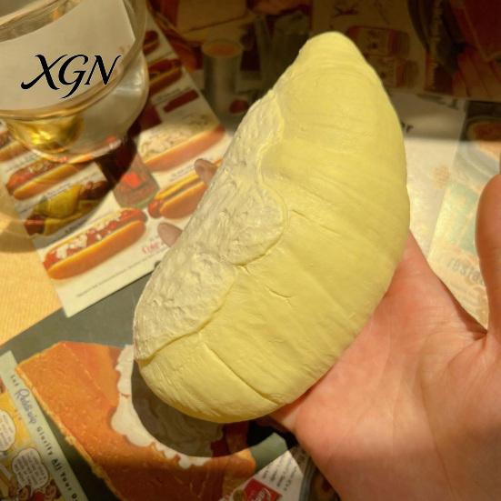 Sensory Stress Toy Lifelike Durian Squeeze Slow Rebound Decompression Relief Toys Food-Themed Gadget for Kids Adults Eye-catching