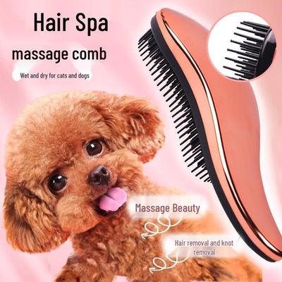 Pet Massage Anti-static Grooming Comb for Long-haired Cats and Teddy Dogs