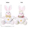 with Lanyard Easter Plush Bunny Cartoon Easter Stuffed Rabbit Spring Rabbit Ornament  Bedroom Decor