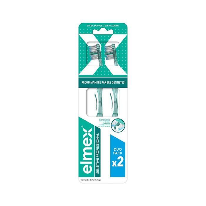 Elmex Brosse À Dents Sensitive Professional Extra Souple Duo Pack Brosse(S) À 1 Pc(S) - Image 3
