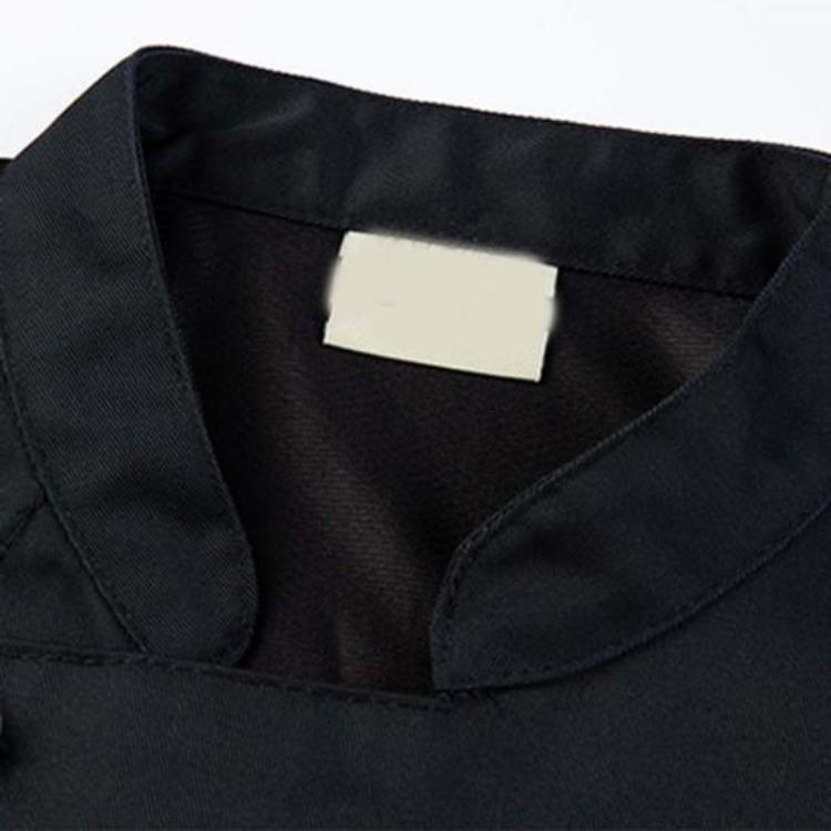 Plus Size Chef Uniform Breathable Kitchen Cooking Top Hotel Canteen Clothes with Buckle