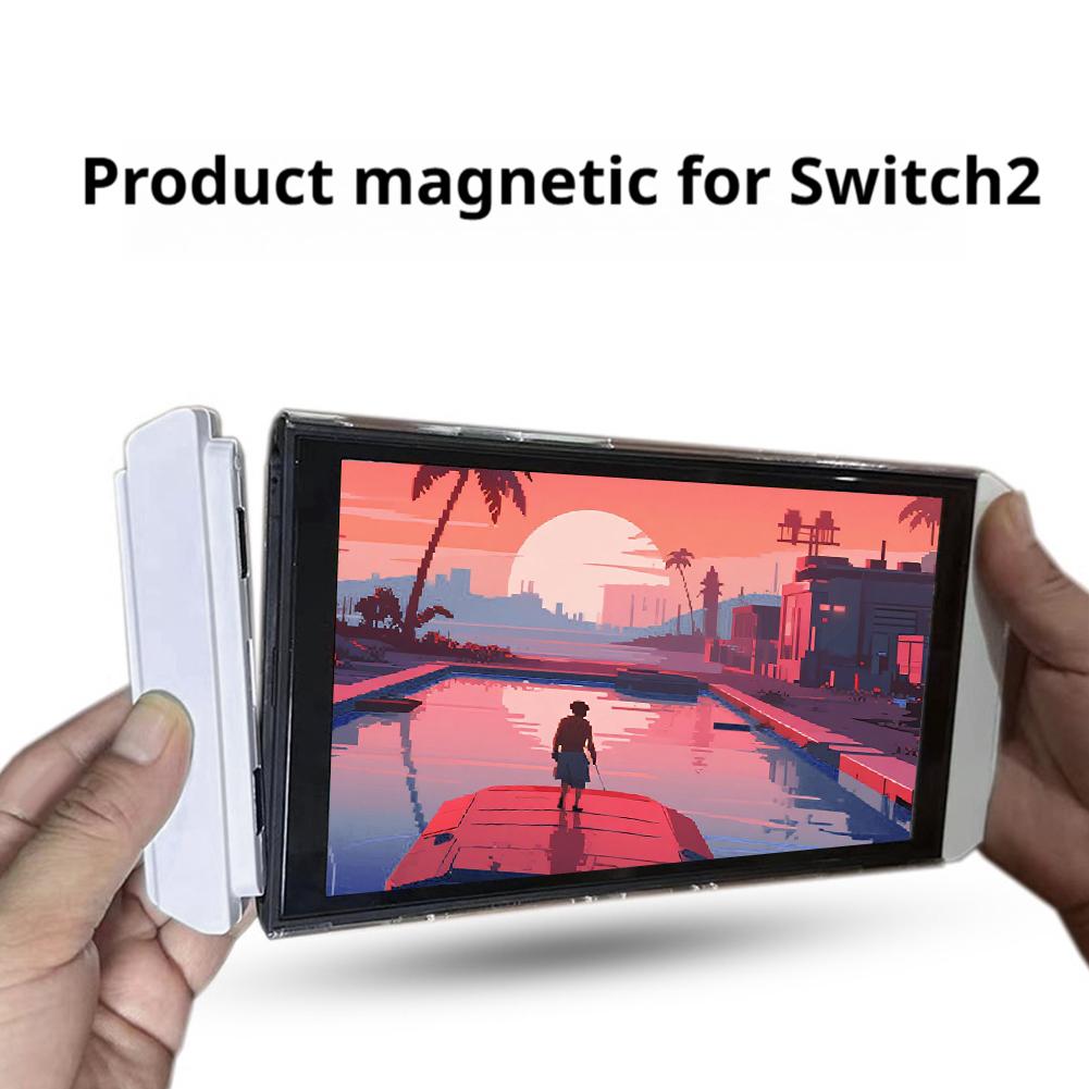 Magnetic Slide Rail For SWITCH 2 Converter Rail Support NS Joycon To Switch To Switch2 Host Connection Extender Converter