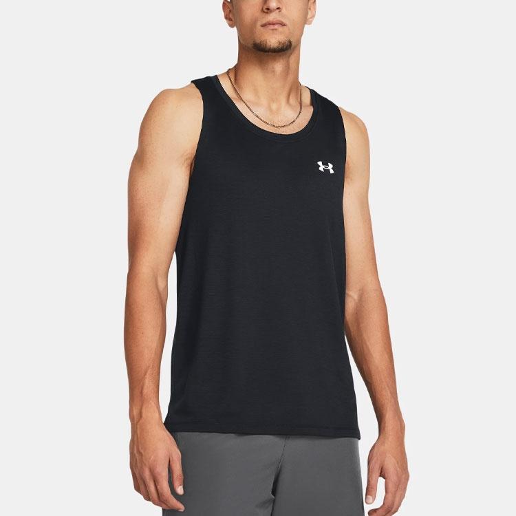 Under Armour Tanktop Heren Zwart 1382585-001