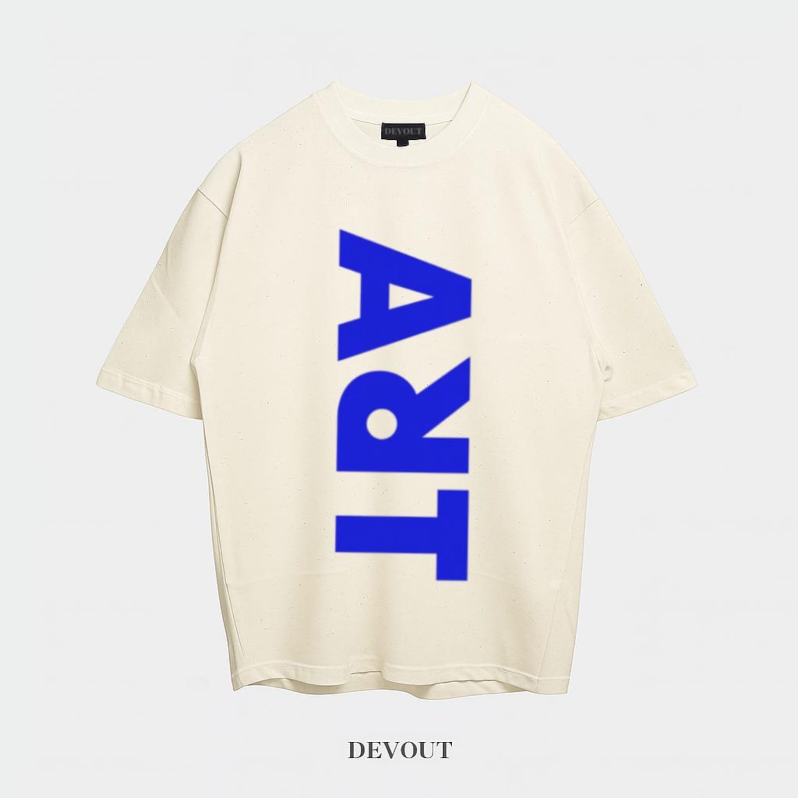 Art Abstract Text T-Shirt - Unisex Heavy Cotton Tee, Graphic Tee, Artist Shirt, Creative Apparel, Abstract Design, Urban Style XL