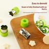 9Pcs/Stainless Steel Cookie And Vegetable Cutting Set Mini Fruit Cookie Embossing Molds Children'S Baking