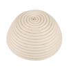 European style Cane Round Bread Dough Rising Rattan Basket 18 x 9 cm