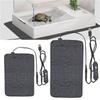 USB For Reptile And Turtle Heating Pad Adjustable 3-Level Temperature, Leather Anti-Scratch Waterproof