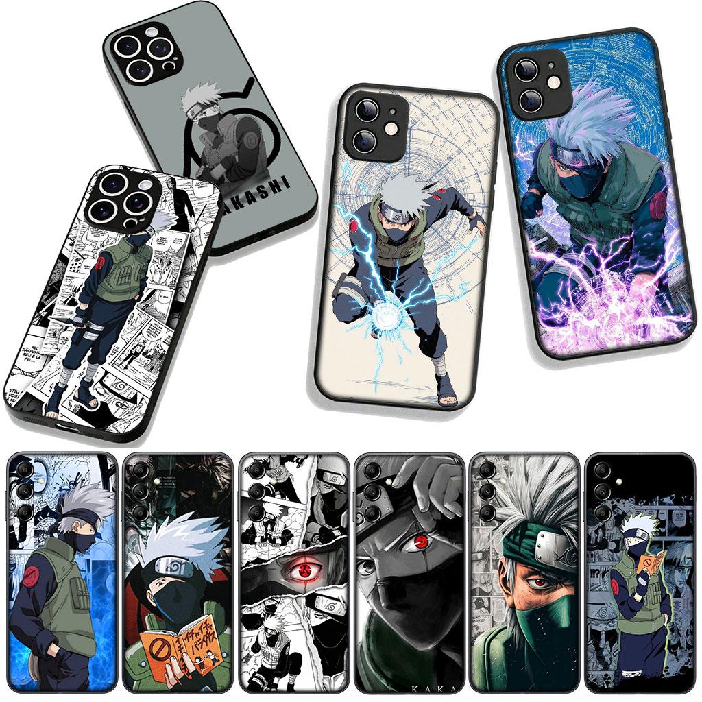 For Samsung Galaxy A25 A37 A57 A12 A14 A41 A50 A51 A70 A71 A72 A21S A04 M15 Note 20 9 8 10 Case Narutos Kakashi Hatake Comics