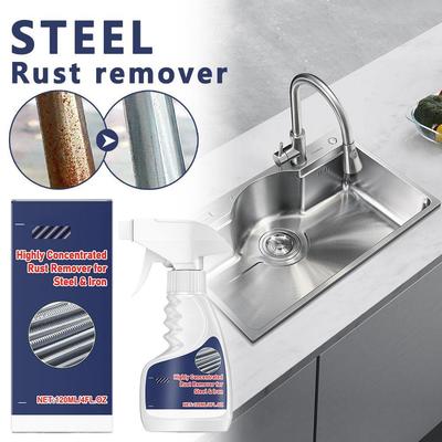 120ml Rostentferner für Stahl Eisen Schnell Lösender Metall Rostreiniger Spray für Industrielle Hardware Autoteile Hauswartung