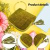 Case Organizer for Rings Bracelets Necklaces Earrings Velvet Chenille Tassel Zipper Storage Bag