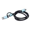 USB-C To USB-C Cable – I-Tec – 100 W – Integrated Adapter