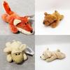 Adorable Plush Animal Fridge Magnet Jungle Series Realistic Lion And Tiger Cartoon Magnets