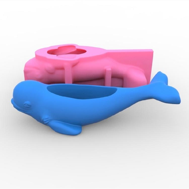 Dolphin Flower Pots Silicone Molds Candle Cup Molds Plaster Molds Epoxy Resin Molds Castings Molds Succulent Plant Molds