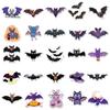 50 Waterproof Bat Animal Stickers for Luggage, Halloween Decor, Skateboard, Laptop, Tablet, and Water Cup (50 Sheets)