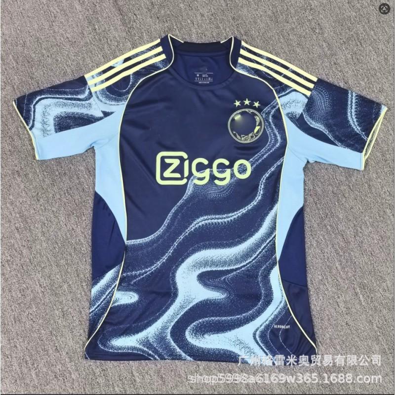 Camiseta de Visitante Ajax 2026-27 Réplica Camiseta de Fútbol 9 Ibrahimovic 23 Van Der Vaart Kit de Fútbol para Hombre de Manga Corta