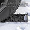 Traction Mat 2 Pieces Tire Traction Pads Ladder Pad for Vehicle Rescue Muddy Roads Rocky Trails Hiking Camping Trekking