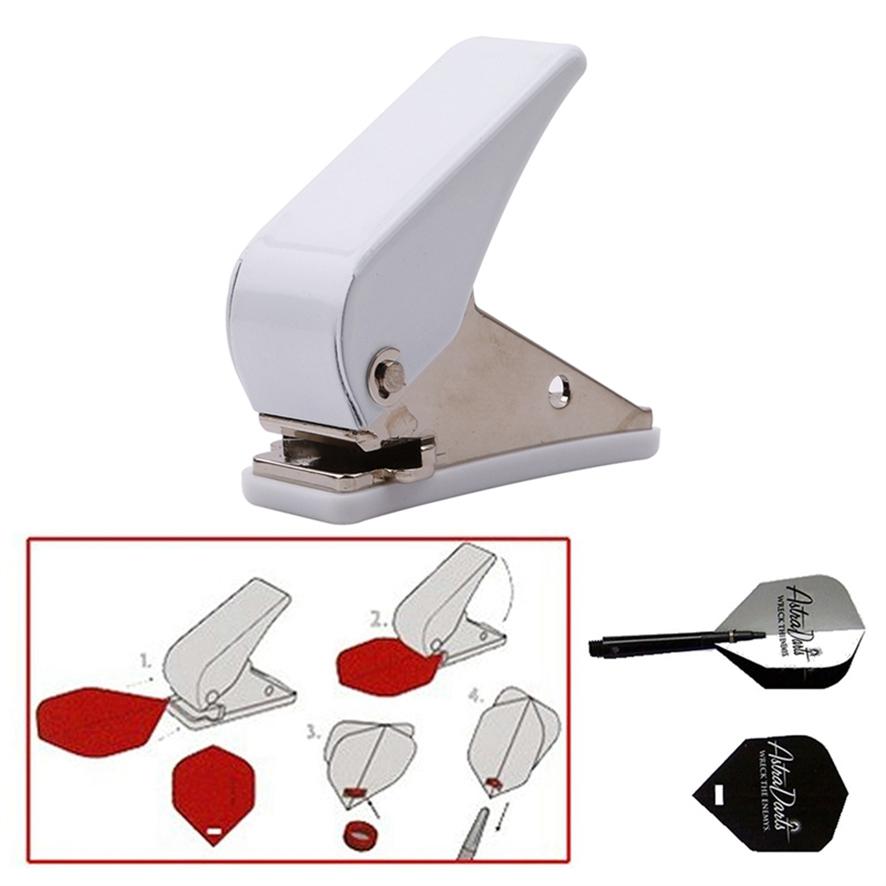 

Портативный перфоратор с крыльями и дротиками, перфоратор для листьев, дырокол, инструмент None белый