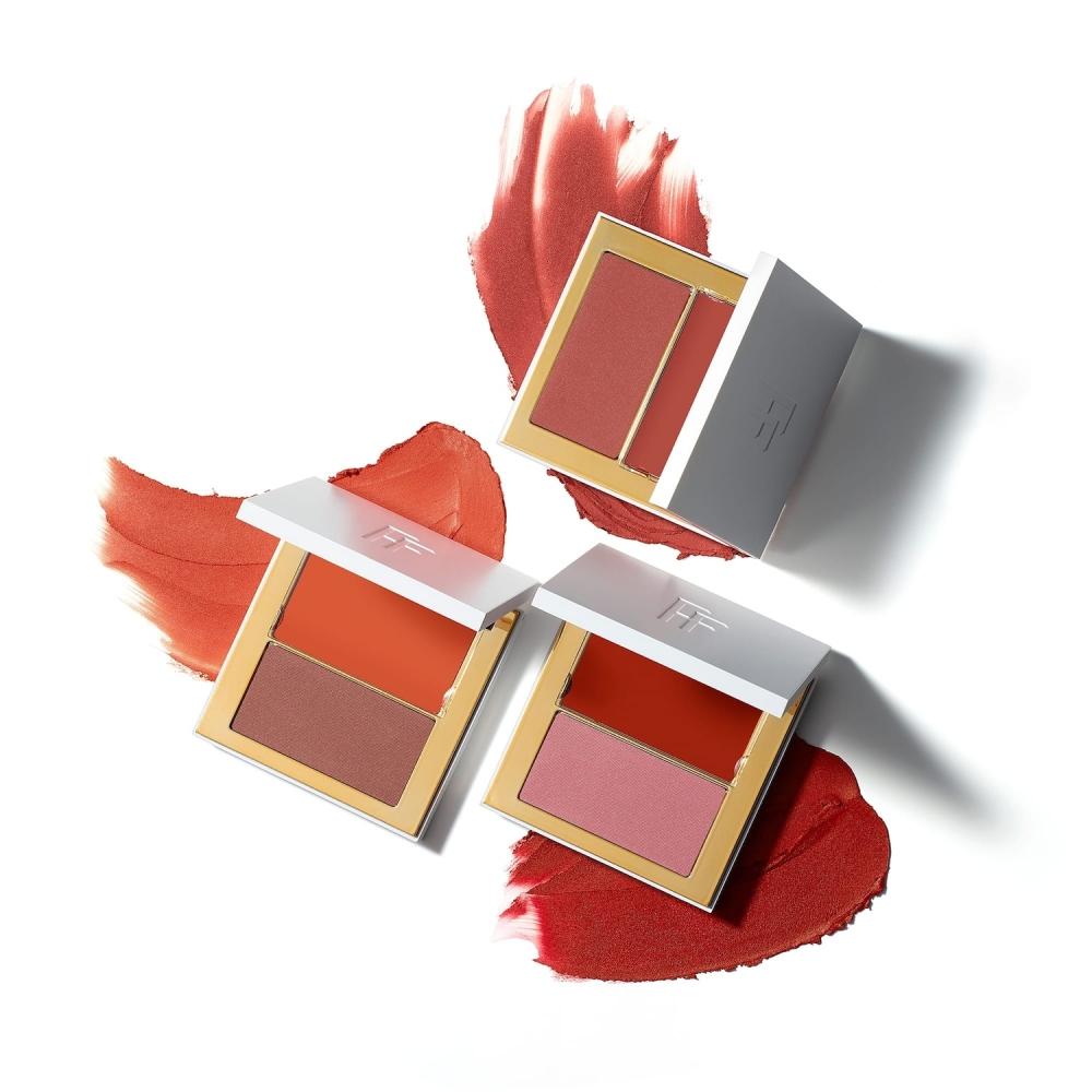 Fashion Fair Cream And Powder Blush Duo .12 Oz   3.4 G Rich Plum