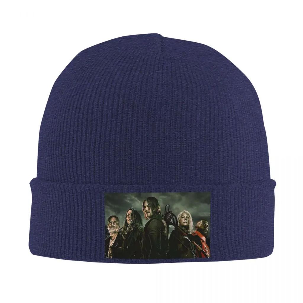 The Walking Dead Gaming Games Warm Knitted Cap Winter Knit Bonnet Hat Skullies Beanies Hip Hop Caps for Unisex