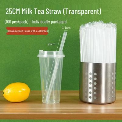 Einweg Bubble Tea Strohhalme